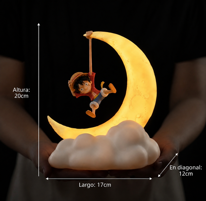 Luffy Moon Lamp