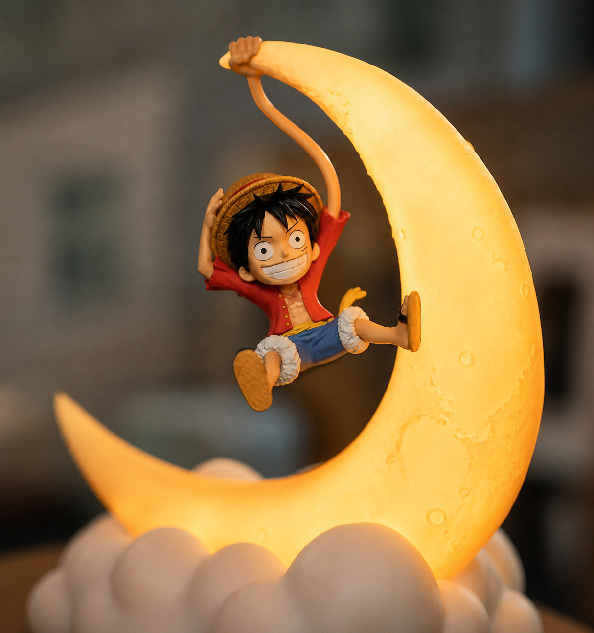 Luffy Moon Lamp